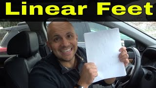 How To Calculate Linear Feet-Easy Instructions