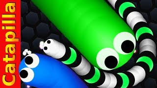Slither.io Gameplay. Epic Slither io Snake Game. Slitherio Funny Moments.