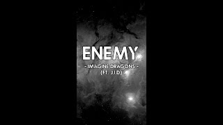 ENEMY (2021) - Imagine Dragons (ft. J.I.D) #shorts