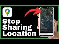 How to Stop Sharing Location on Google Maps