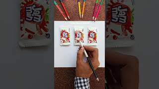 which one did you think was real? 😜✍️ #shorts #youtubeshorts #art #drawing #ahsanartandcraft