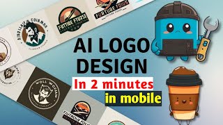 generate logo with ai free in mobile | ai logo make tools | s techo