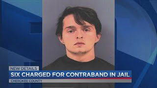 Multiple suspects, detention officer charged for contraband in prison
