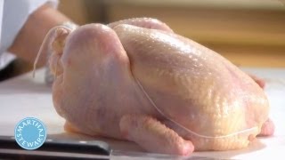 Trussing a Chicken⎢Martha Stewart