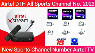 Airtel DTH Sports Channel Number 2023 | Star Sports, Sony DD Sports Channel Number in Airtel Dish TV