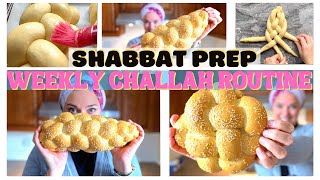 SHABBAT PREP | HOW I MAKE CHALLAH FOR SHABBAT EVERY WEEK AS A FULL TIME WORKING MOM | FRUM IT UP