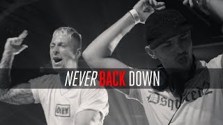 Rebelion ft. Micah Martin - Never Back Down (Official Videoclip)