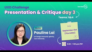 Presentation: UX Design Challenge - Day 3