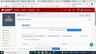Using the Zoom LTI