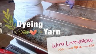 My Dye Process - Littlebean Loves Yarn