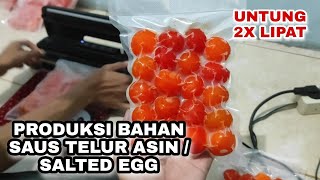 IDE USAHA | Cara Bikin Bahan Saus Telur Asin | Omset 2X lipat !!!