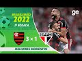 FLAMENGO 3 X 1 SÃO PAULO | MELHORES MOMENTOS | 2ª RODADA BRASILEIRÃO 2022 | ge.globo