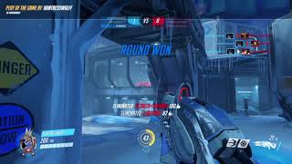 Overwatch Elimination ( Widowmaker Team Kill )