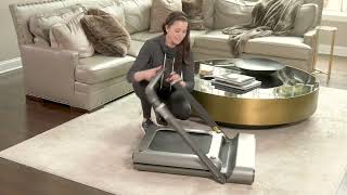 iQ Foldable Walking & Running Treadmill on QVC