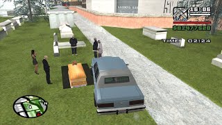 GTA San Andreas - Los Sepulcros - Sweet Part 2, mission 2 - from the Starter Save