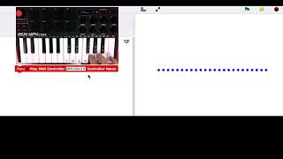 Visualization - MIDI Keyboard