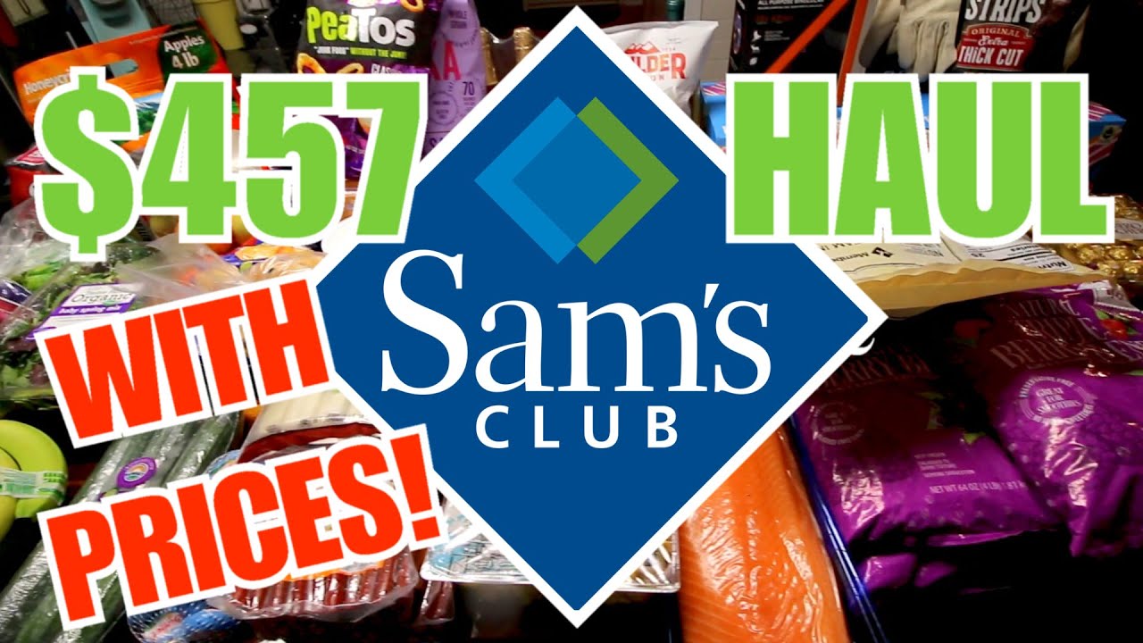 HUGE Sam's Club Haul #36 | With Prices! - YouTube