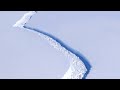 Huge iceberg breaks off Antarctic ice shelf