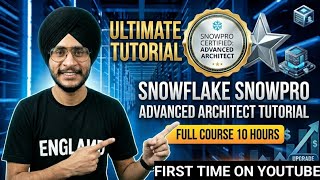 Complete Course on SNOWPRO ADVANCED: ARCHITECT | ARA-C01 | (UnOfficial) Architect Exam Tutorial