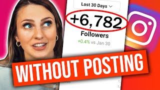 How To Get More Instagram Followers (Without Posting)