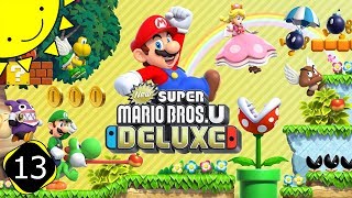 Let's Play New Super Mario Bros. U Deluxe | Part 13 - Clockwork Castle | Blind Gameplay Walkthrough