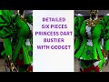 How to SEW SIX PIECES PRINCESS DART BUSTIER WITH GODGET