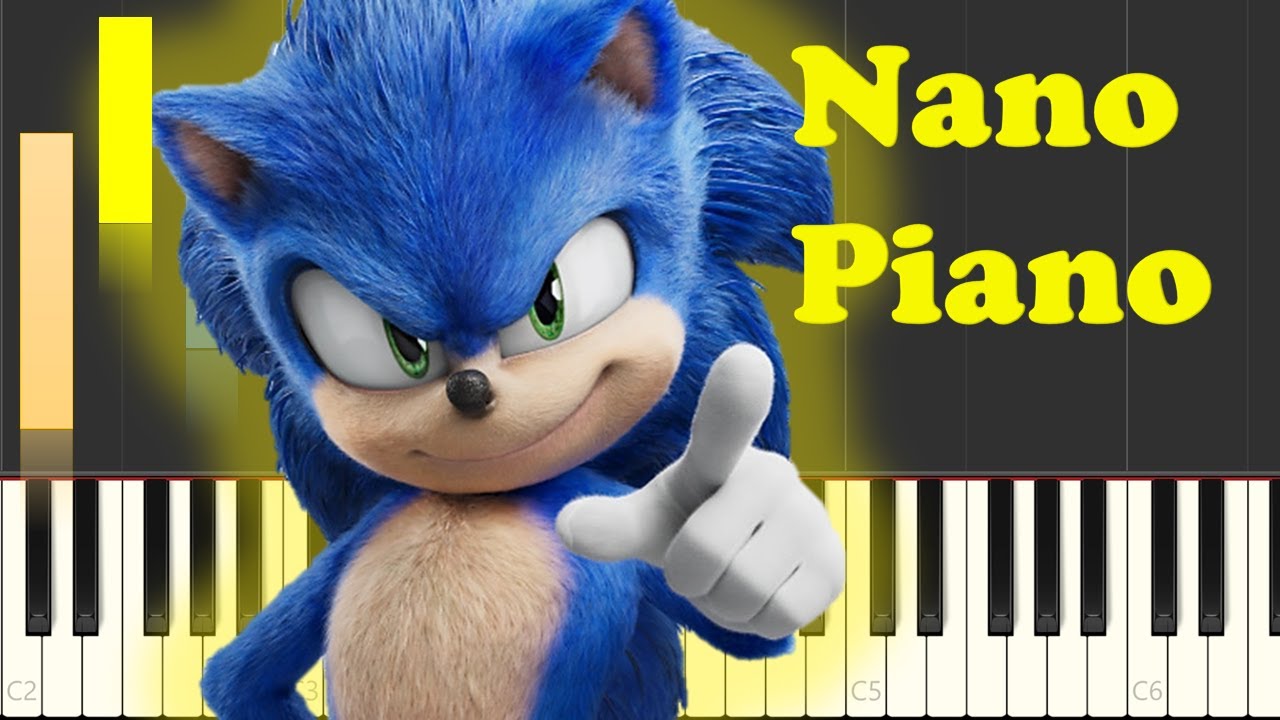 Sonic Theme Song Piano Tutorial Youtube