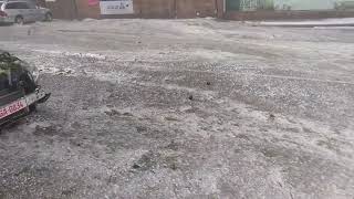 ძლიერი წვიმა თბილისში