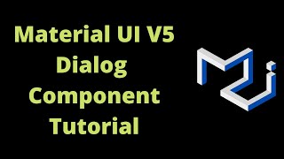 How to use Material-UI Dialog?