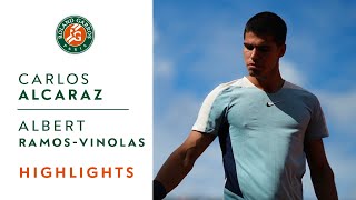 Carlos Alcaraz vs Albert Ramos-Vinolas - Round 2 Highlights I Roland-Garros 2022
