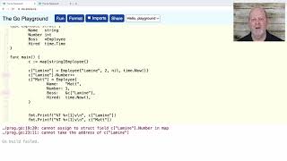 Go Class: 12 Structs, Struct tags & JSON