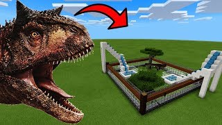 MCPE: How To Make a Carnotaurus Water Slide