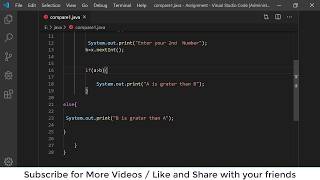 Comparison Operators in Java | NVQ 5