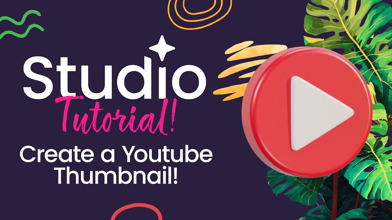 Studio Tutorial Design A Youtube Video Thumbnail Tips And Tricks