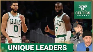 Jayson Tatum, Jaylen Brown as unique leaders/getting Boston Celtics more corner 3-pointers