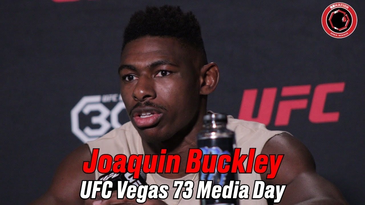 Joaquin Buckley On Why He Dropped To Welterweight: 'I Got Tired Of ...