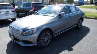 *SOLD* 2015 Mercedes-Benz C300 Luxury 4Matic Walkaround, Start up, Tour and Overview