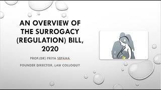 An Overview of the Surrogacy (Regulation) Bill, 2020