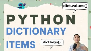 Tinateach Python for Beginners : Accessing Dictionary Items
