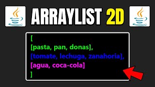 📜 2D ArrayList in JAVA | JAVA Master Course 🔥 Episode #20