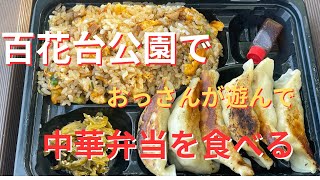 長崎県雲仙市国見町　百花台公園で遊んで中華弁当を食べる　おっさんの動画