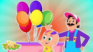 Gubbare Wala, गुब्बारे वाला, Balloon Song For Kids, Hindi Nursery Rhymes