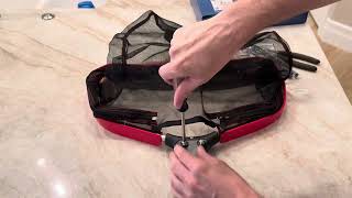 ProTuff fine mesh pool net - quick, easy assembly!