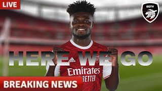 HERE WE GO! | THOMAS PARTEY IS NOW FLYING TO LONDON | ARSENAL TRANSFER NEWS