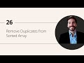LeetCode 26 | Remove Duplicates from Sorted Array | Python with Explanation