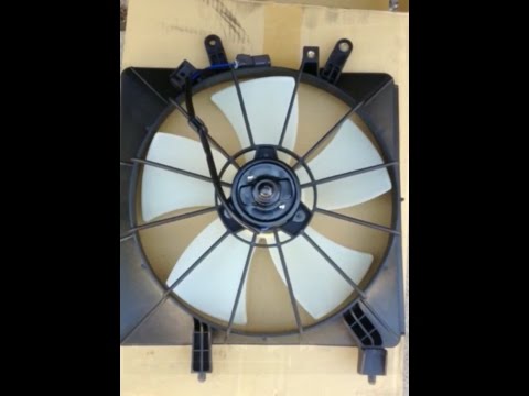 Honda Civic Radiator Fan 2001 2002 2003 2004 2005 - YouTube