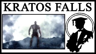 Why Is Kratos Falling Off A Cliff?