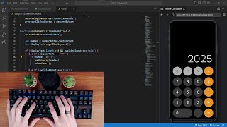 ASMR Programming - Coding iOS (iPhone) Calculator - No Talking