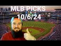 Free MLB Picks and Predictions Today 10/6/24