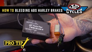 How to Bleed ABS Harley Davidson Brakes : Pro Tip